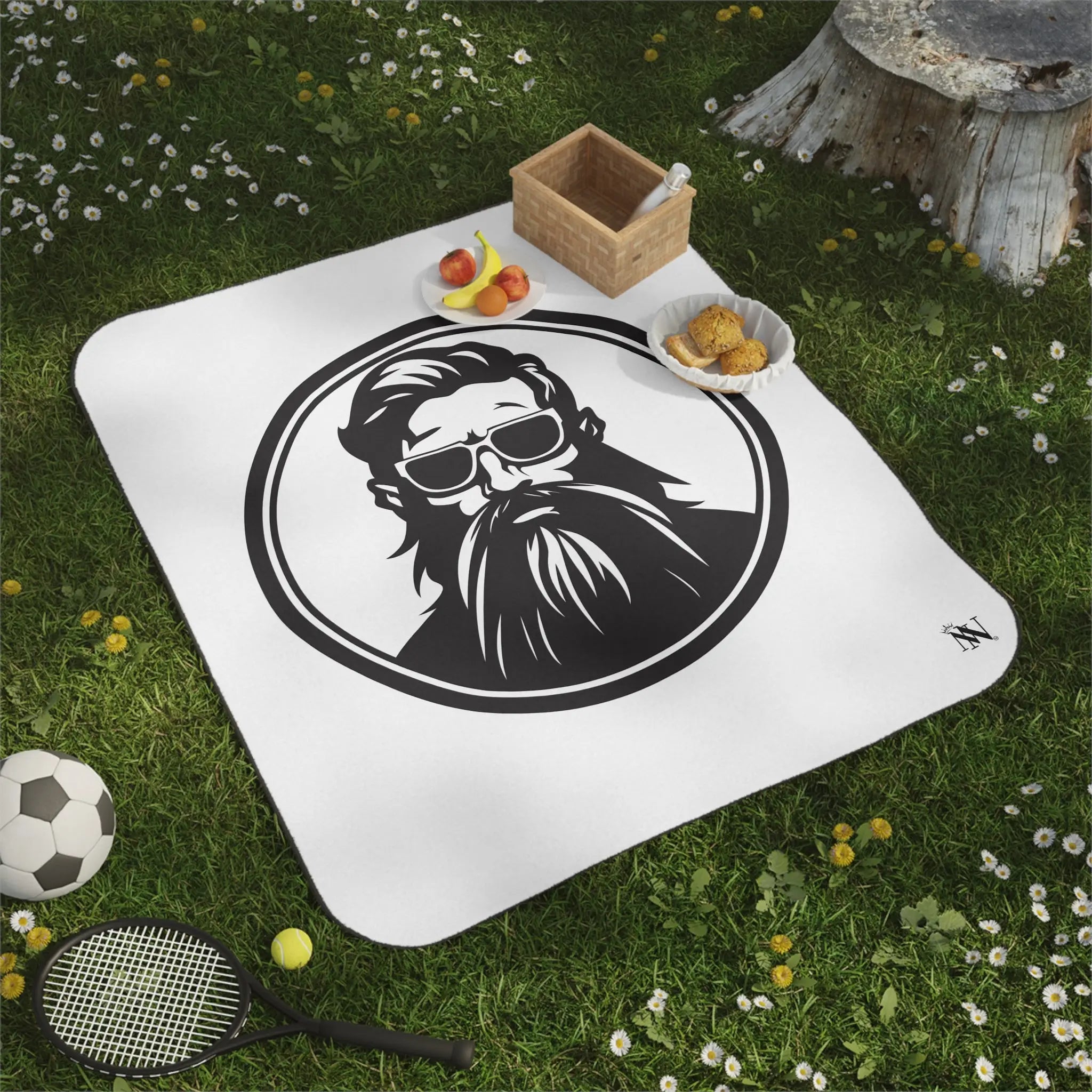 Just Cool Bearded Man Sex Blanket