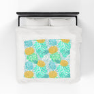 Hawaiian Pineapple Shirt | Mix & Match Soft Fun-Flirty Lovers’ Blankets