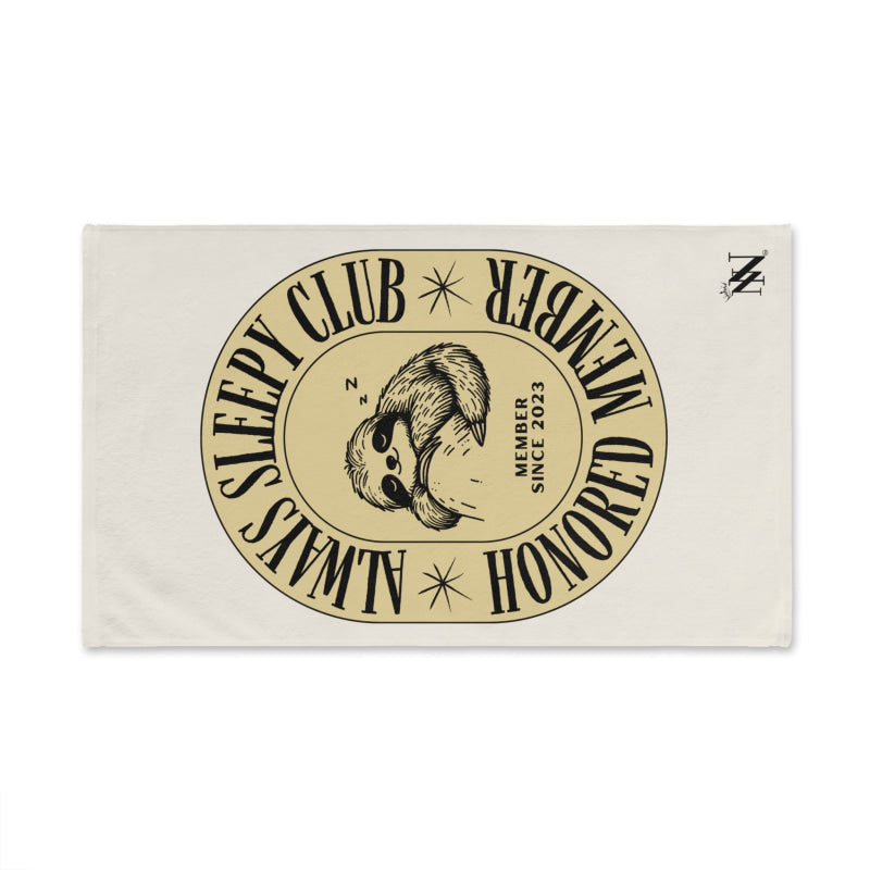 Always Sleepy Club Sloth | Mix & Match Classic Fun-Flirty Lovers’ Towels