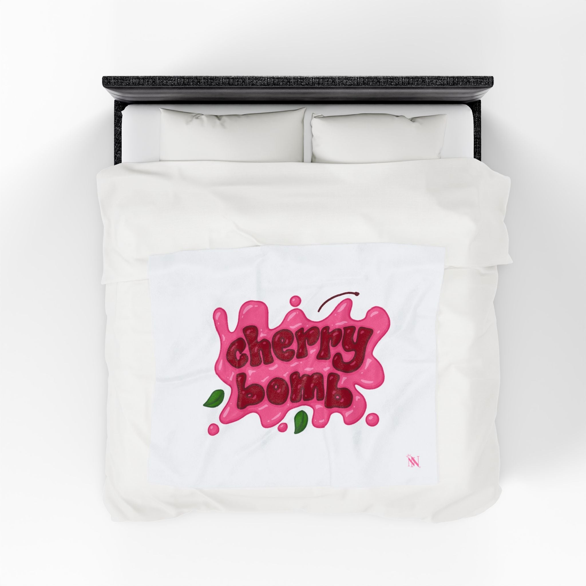 Cherry Bomb | Mix & Match Soft Fun-Flirty Lovers’ Blankets