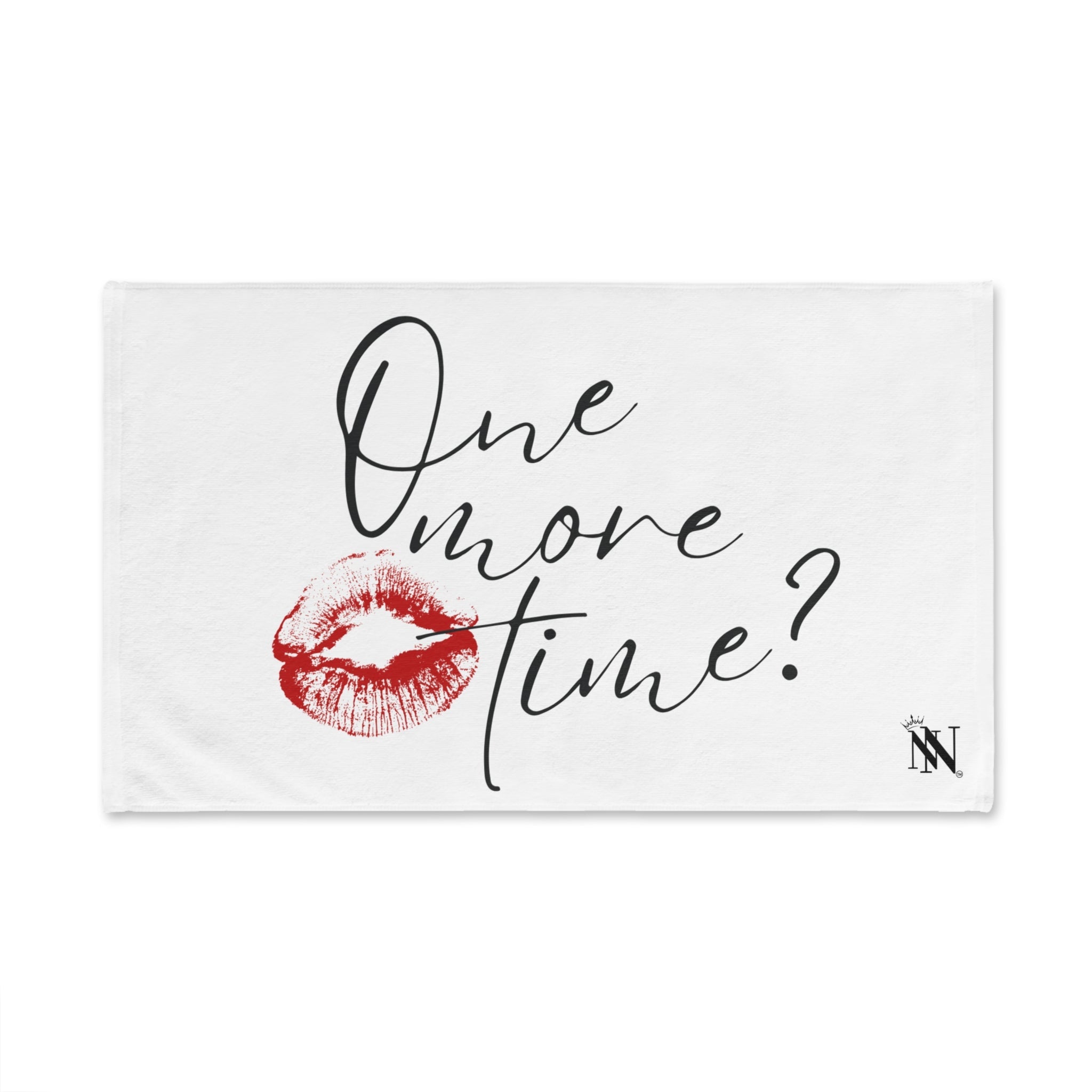 One More Time? with a Kiss Cum Towel