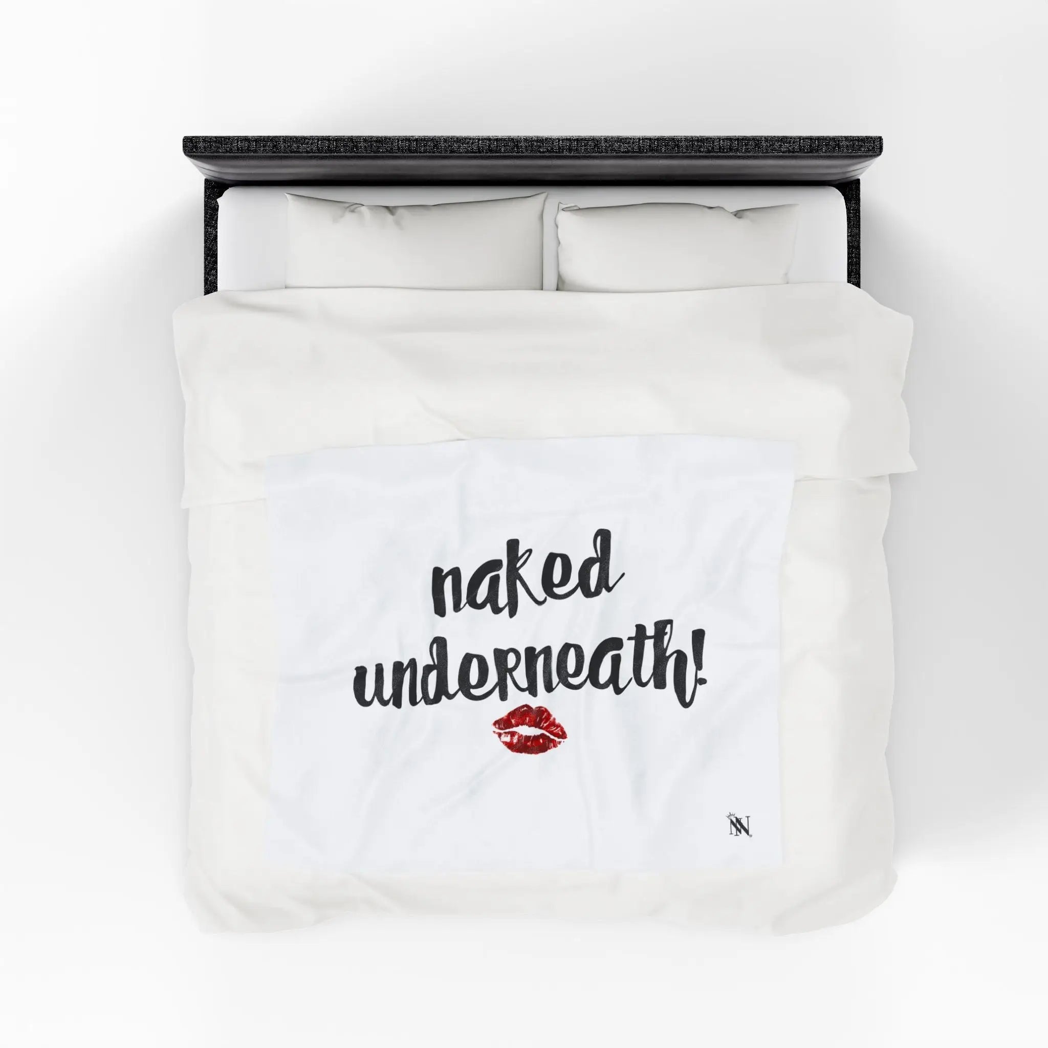 Naked Underneath! | Mix & Match Velveteen Fun-Flirty Lovers’ Blankets
