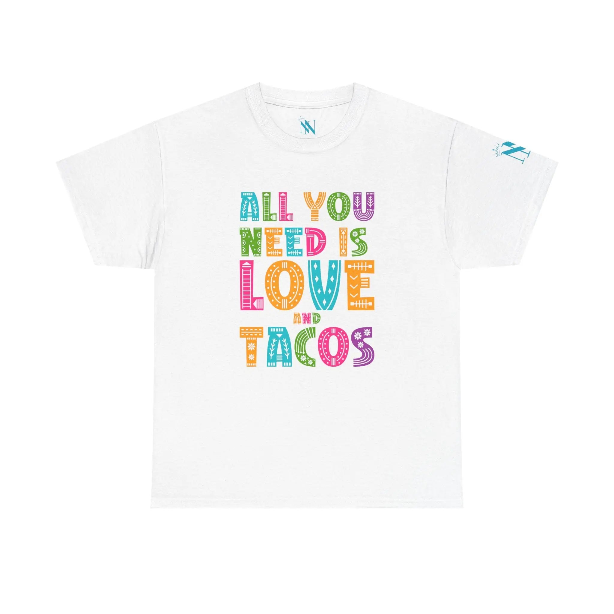 All You Need Is Love & Tacos | Mix & Match 100% Cotton Unisex Fun-Flirty Lovers’ Tees