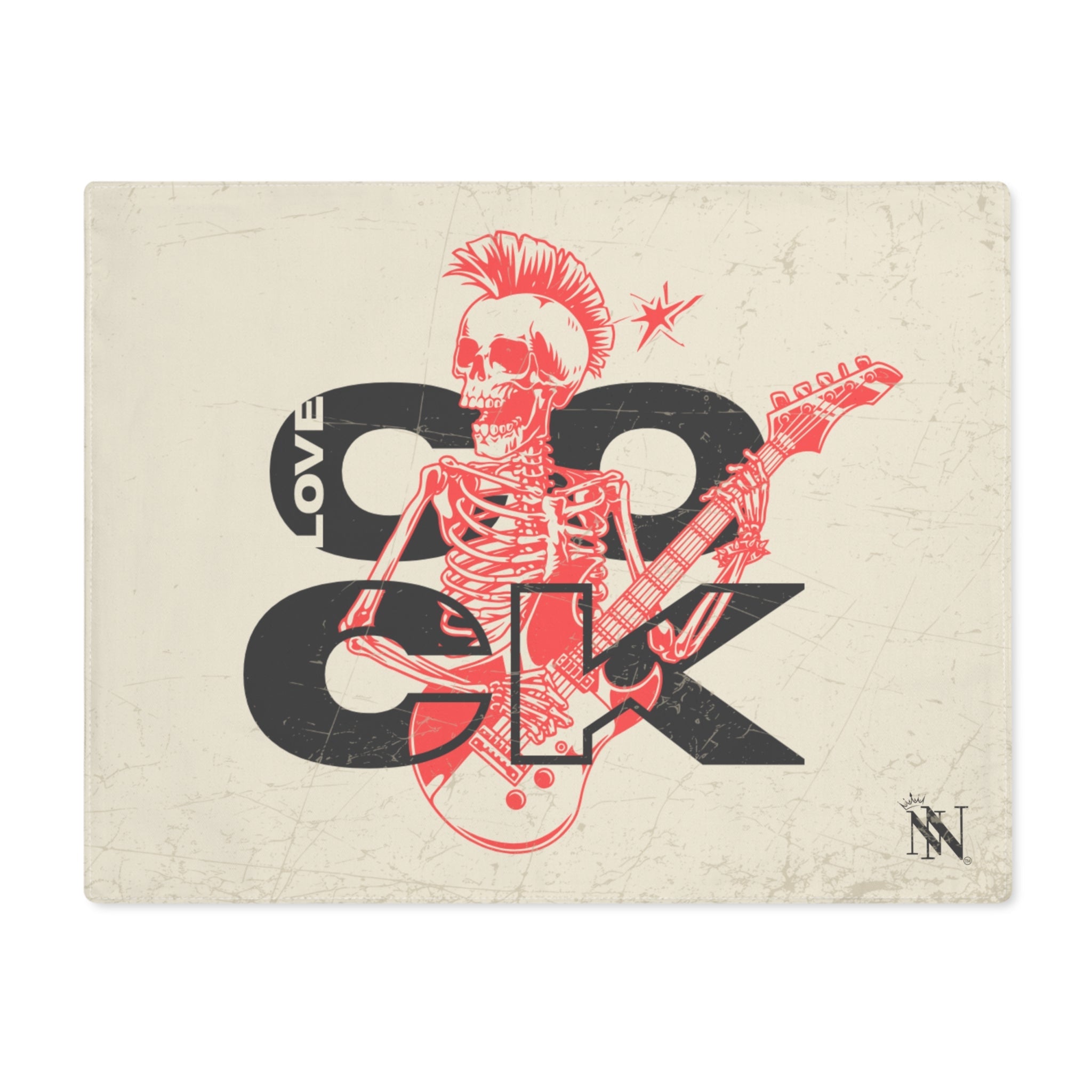 Love Cock Skull Rocker Adult Toys Mat