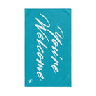 Simply You’re Welcome Teal | Nectar Napkins Classic Fun-Flirty Colored Towels