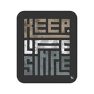 Keep Life Simple | Mix Match Fun-Flirty Lovers’ Water-Resistant Blankets