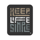 Keep Life Simple | Mix Match Fun-Flirty Lovers’ Water-Resistant Blankets