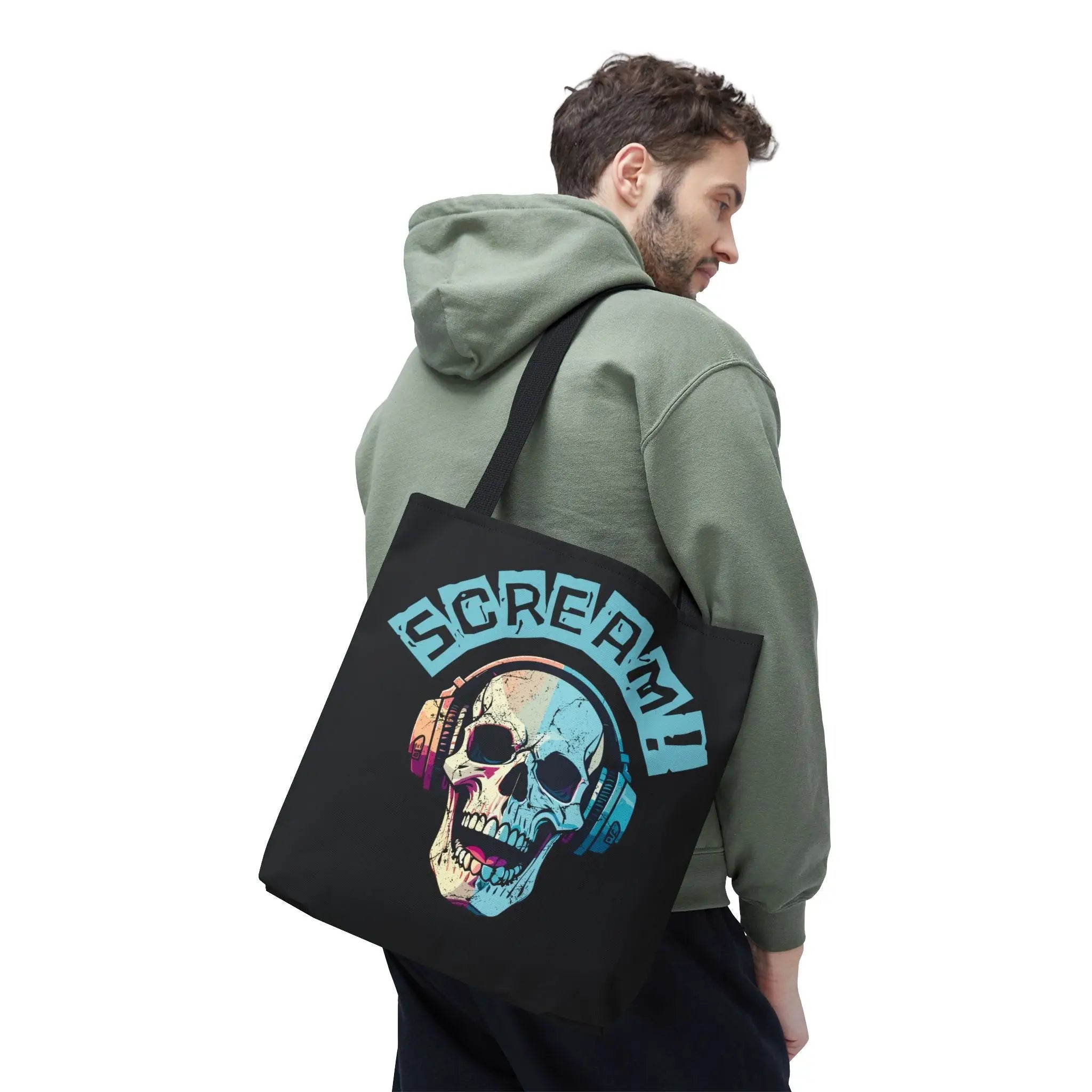 Scream! Skull Headphones | Mix & Match Fun-Flirty Lovers’ Totes