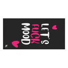 Let’s Fuck Mood Hearts Fun Over Sized Sex Towel
