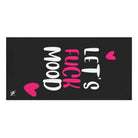 Let’s Fuck Mood Hearts | Mix & Match XL Fun-Flirty Lovers’ Towels