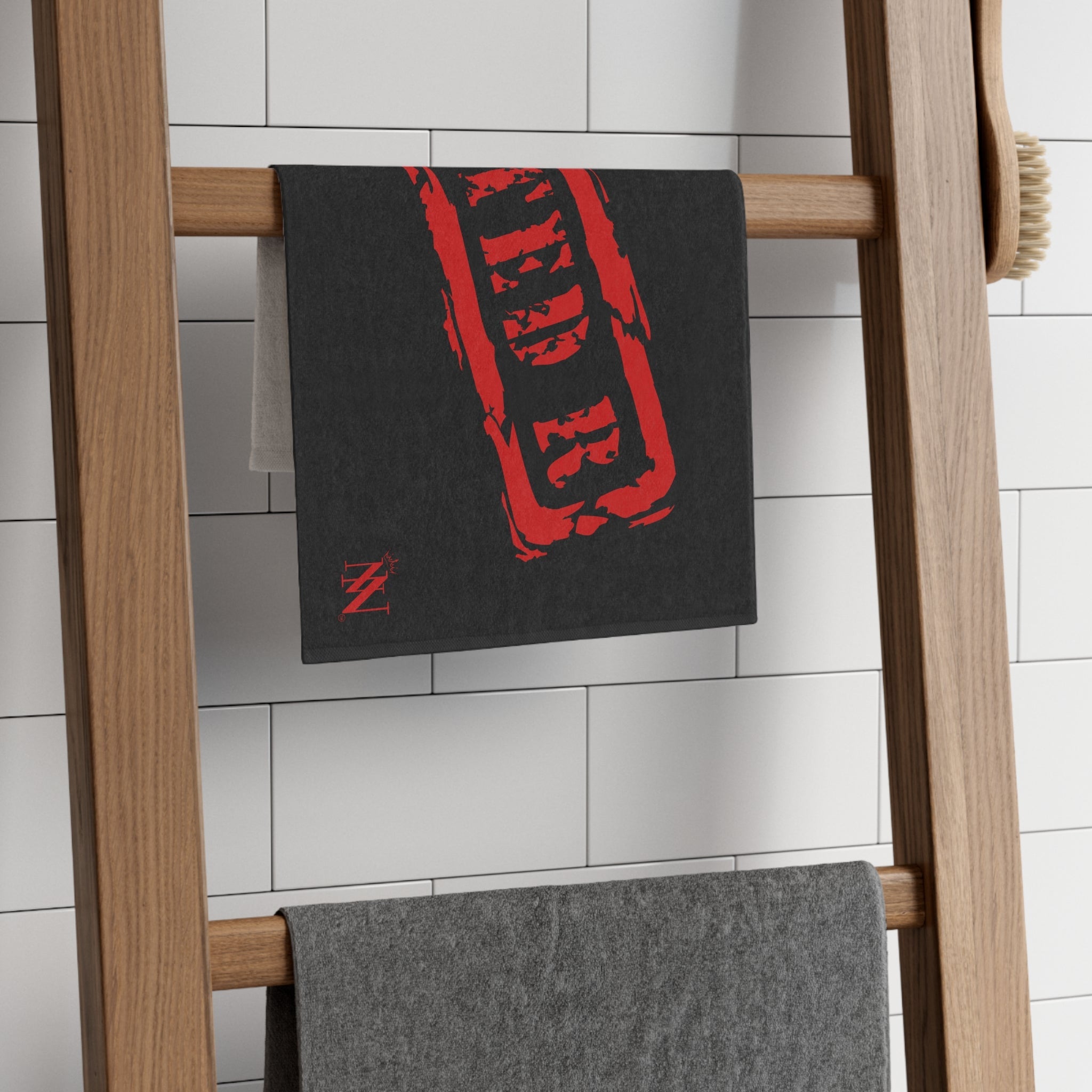 Rated R Black | Mix & Match Soft Fun-Flirty Lovers’ Towels