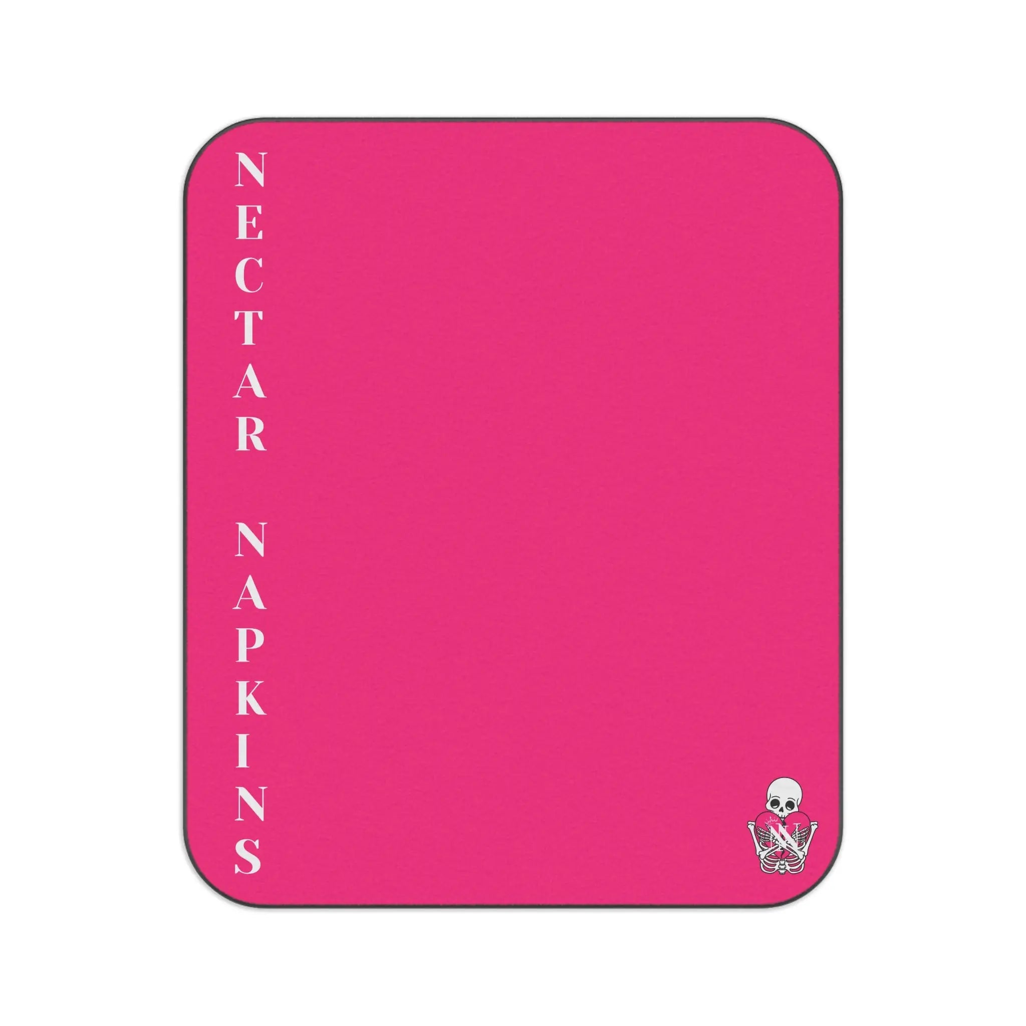 Nectar Napkins Brand Signature Pink | Nectar Napkins Fun-Flirty Lovers’ Sex Blankets