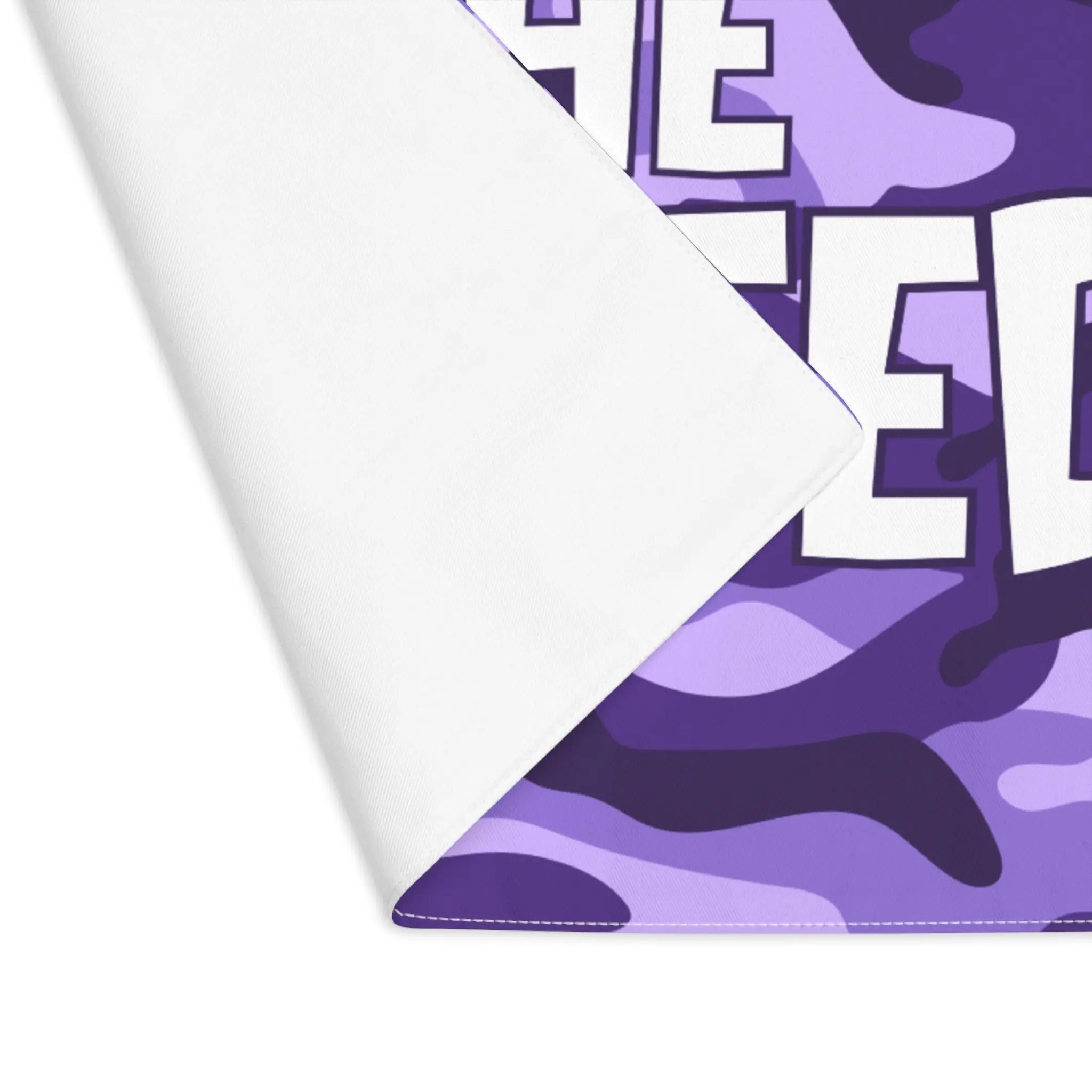 The Hunted Purple Camo Sex Toy Mat