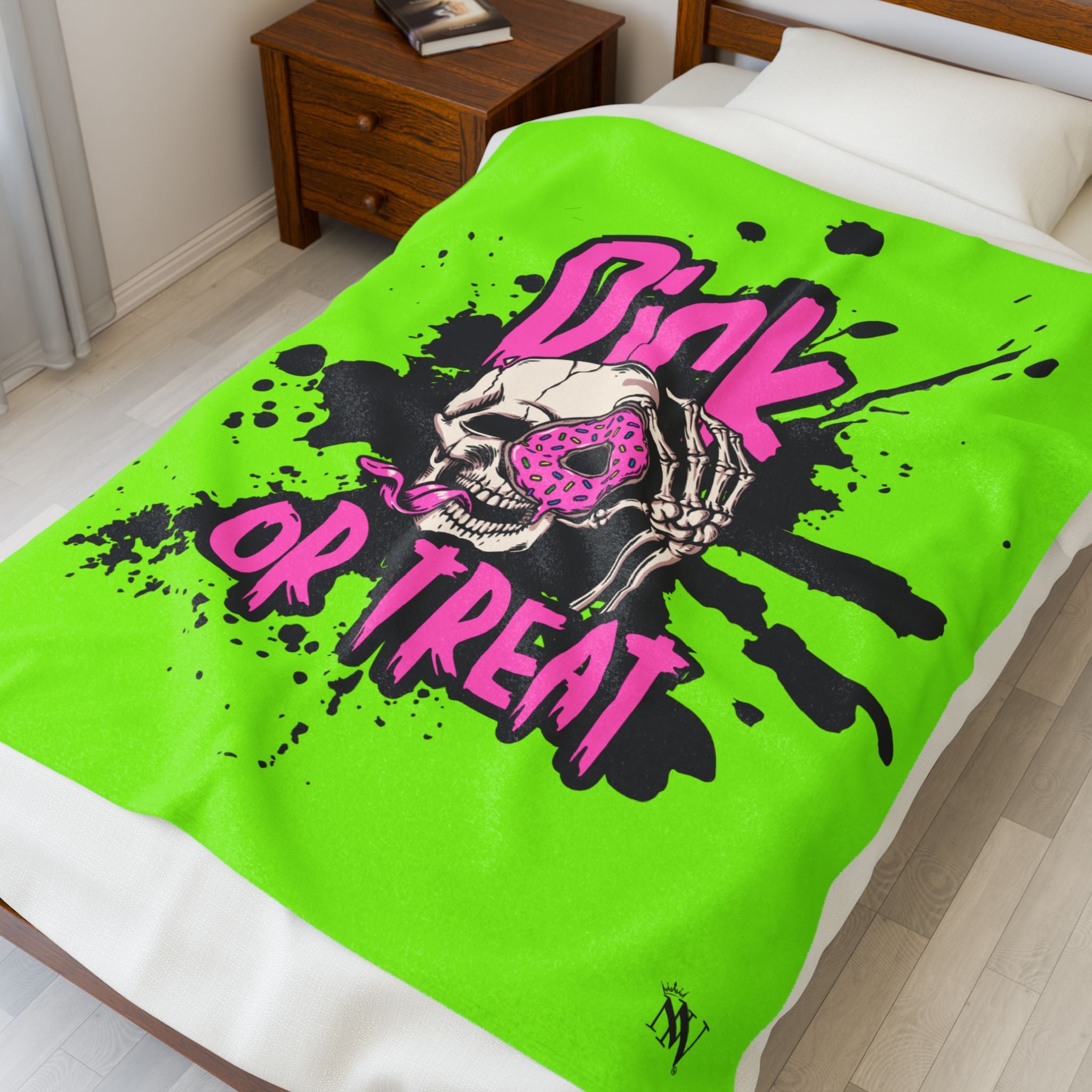 Dick-or-Treat | Mix & Match Velveteen Fun-Flirty Lovers’ Blankets