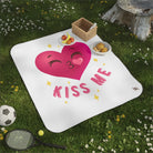 Kiss Me Heart Emoji | Nectar Napkins Fun-Flirty Lovers’ Sex Blankets