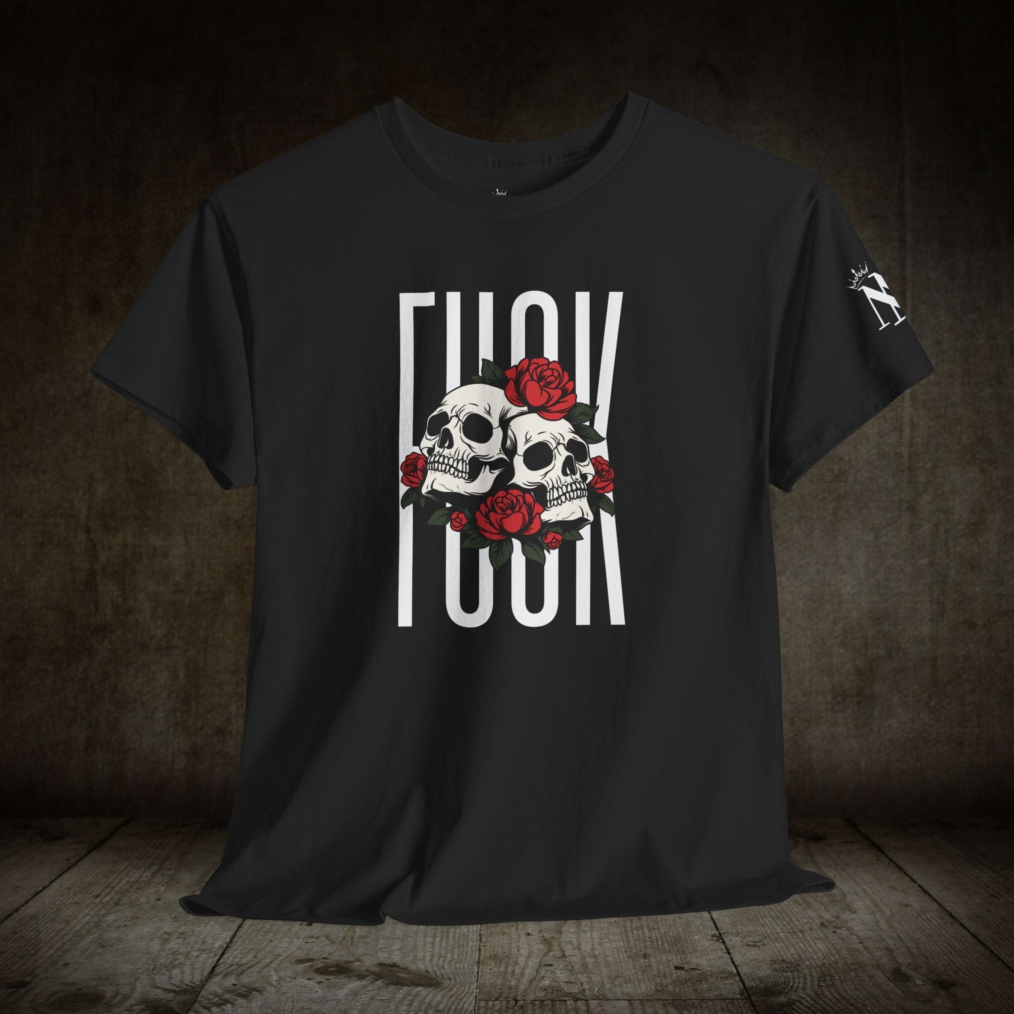 Roses Skulls & Fuck | Mix & Match Cotton Unisex Fun-Flirty Lovers’ T-Shirts