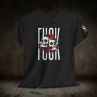 Roses Skulls & Fuck | Mix & Match Cotton Unisex Fun-Flirty Lovers’ T-Shirts