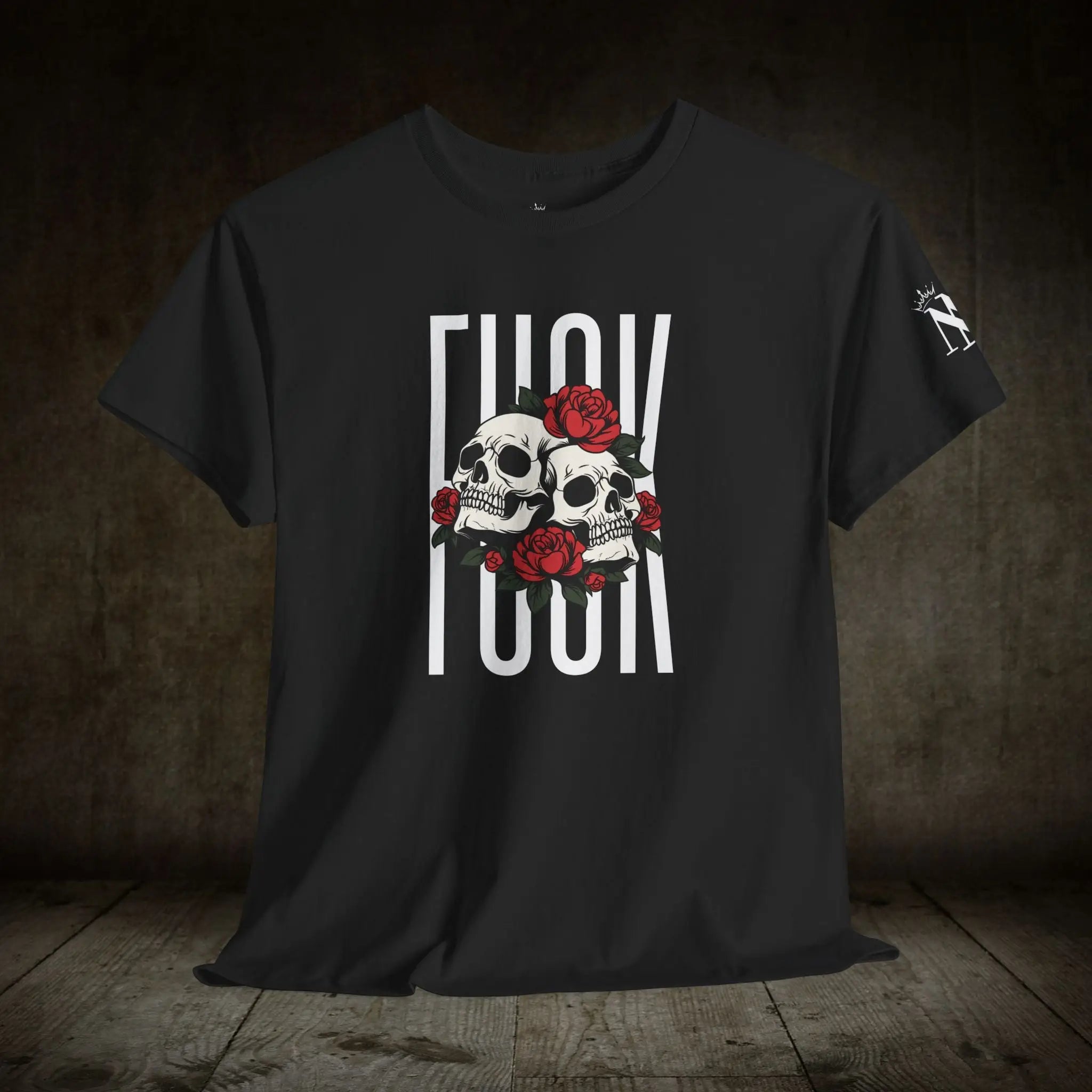 Roses Skulls & Fuck | Mix & Match Cotton Unisex Fun-Flirty Lovers’ T-Shirts