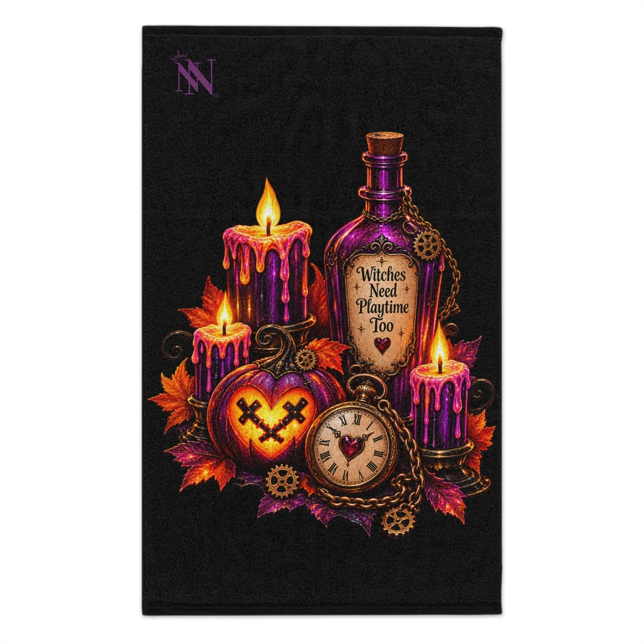 Witches Need Playtime Too | Nectar Napkins Fun-Flirty Lovers’ Towels