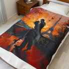 Sweep Me off My Feet Graphic | Mix & Match Velveteen Fun-Flirty Lovers’ Blankets