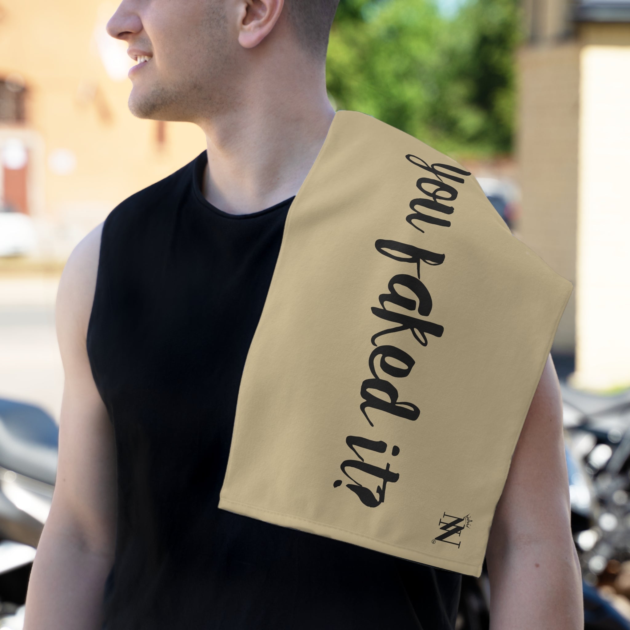 You Faked It? Red | Mix & Match Soft Fun-Flirty Lovers’ Towels