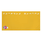Nectar Napkins Brand Yellow | Nectar Napkins XL Fun-Flirty Lovers’ Towels