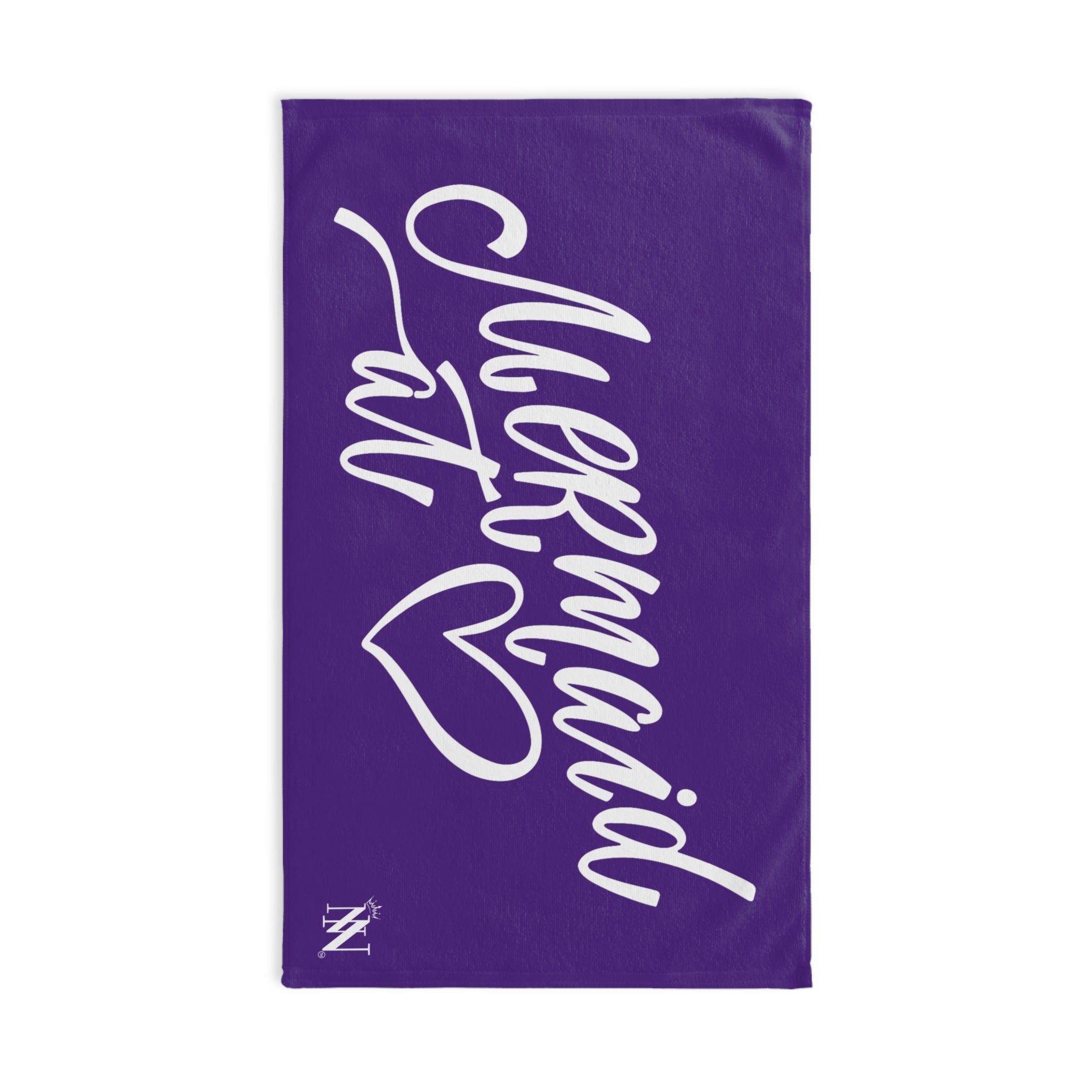 Mermaid At Heart Purple Cum Towel