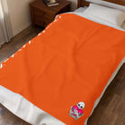 Nectar Napkins Brand Orange Love Blanket