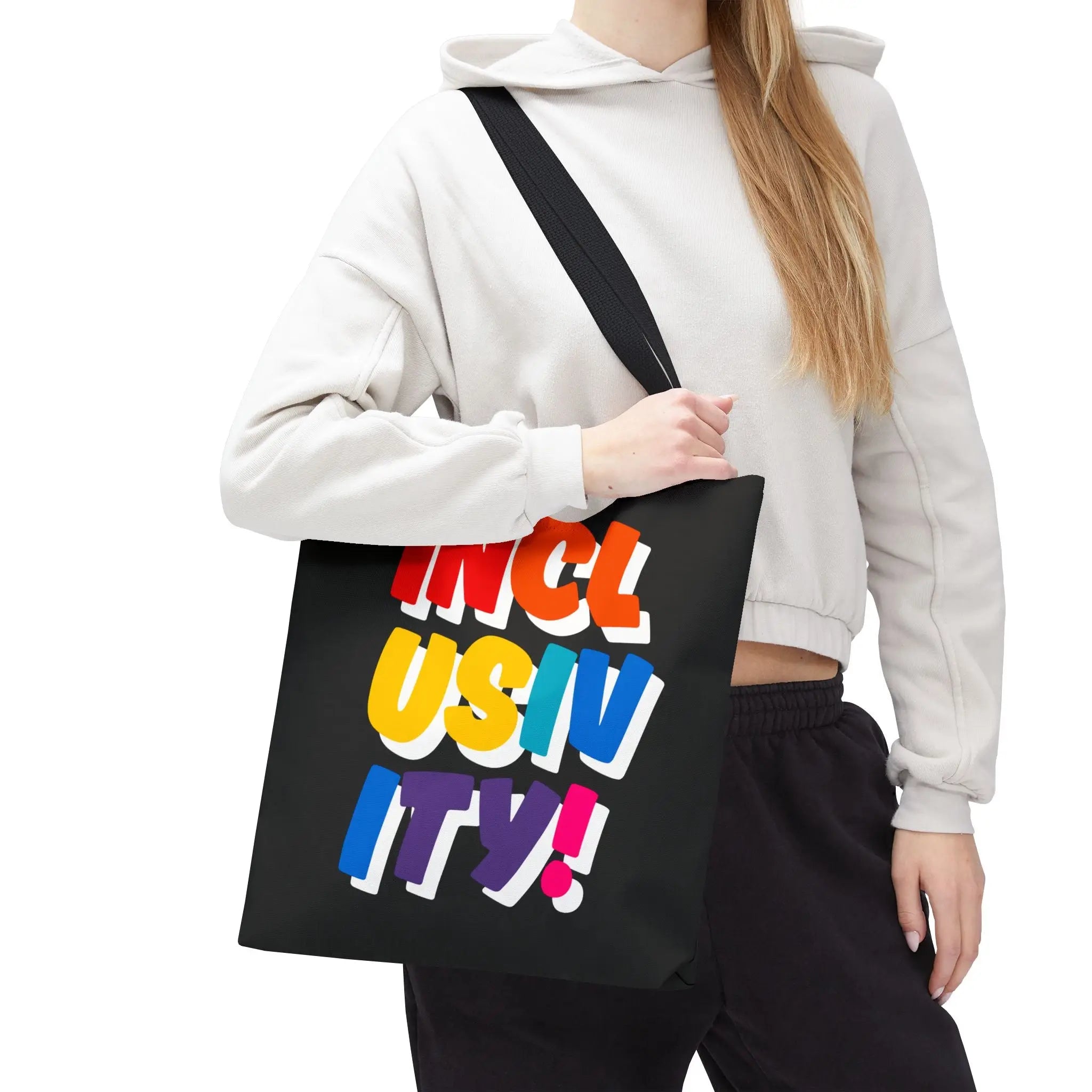 Inclusivity! Rainbow Fun Everyday Cute Tote Bag