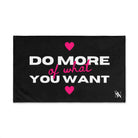 Do More of What You Want Hearts Cum Towel