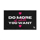 Do More of What You Want Hearts | Mix & Match Classic Fun-Flirty Lovers’ Towels