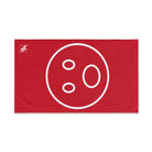 Surprised Emoji Red | Mix & Match Classic Fun-Flirty Lovers’ Towels
