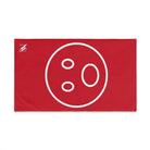 Surprised Emoji Red | Mix & Match Classic Fun-Flirty Lovers’ Towels