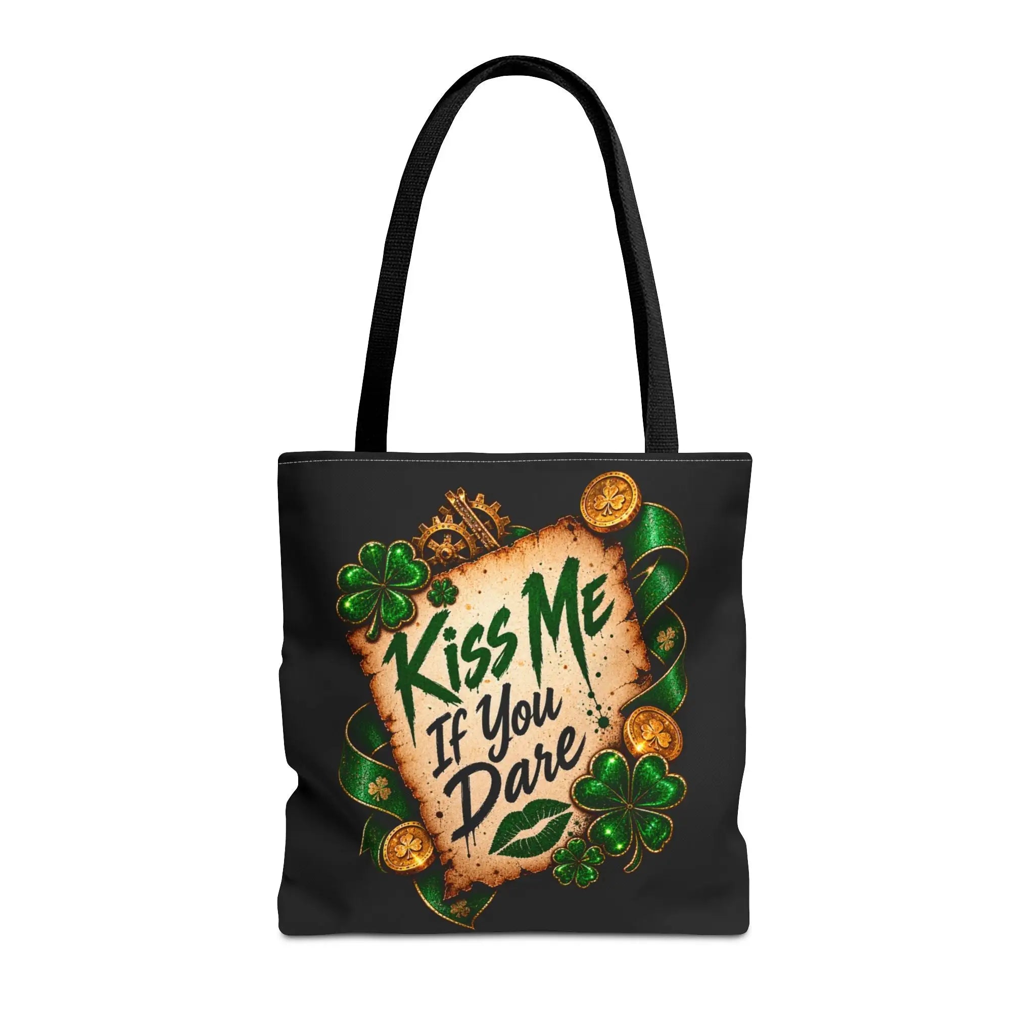 Kiss Me If You Dare Irish Love Tote Bag