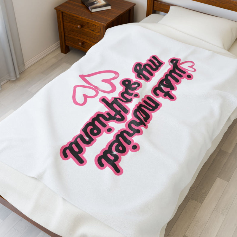 Just Married My Girlfriend | Mix & Match Soft Fun-Flirty Lovers’ Blankets