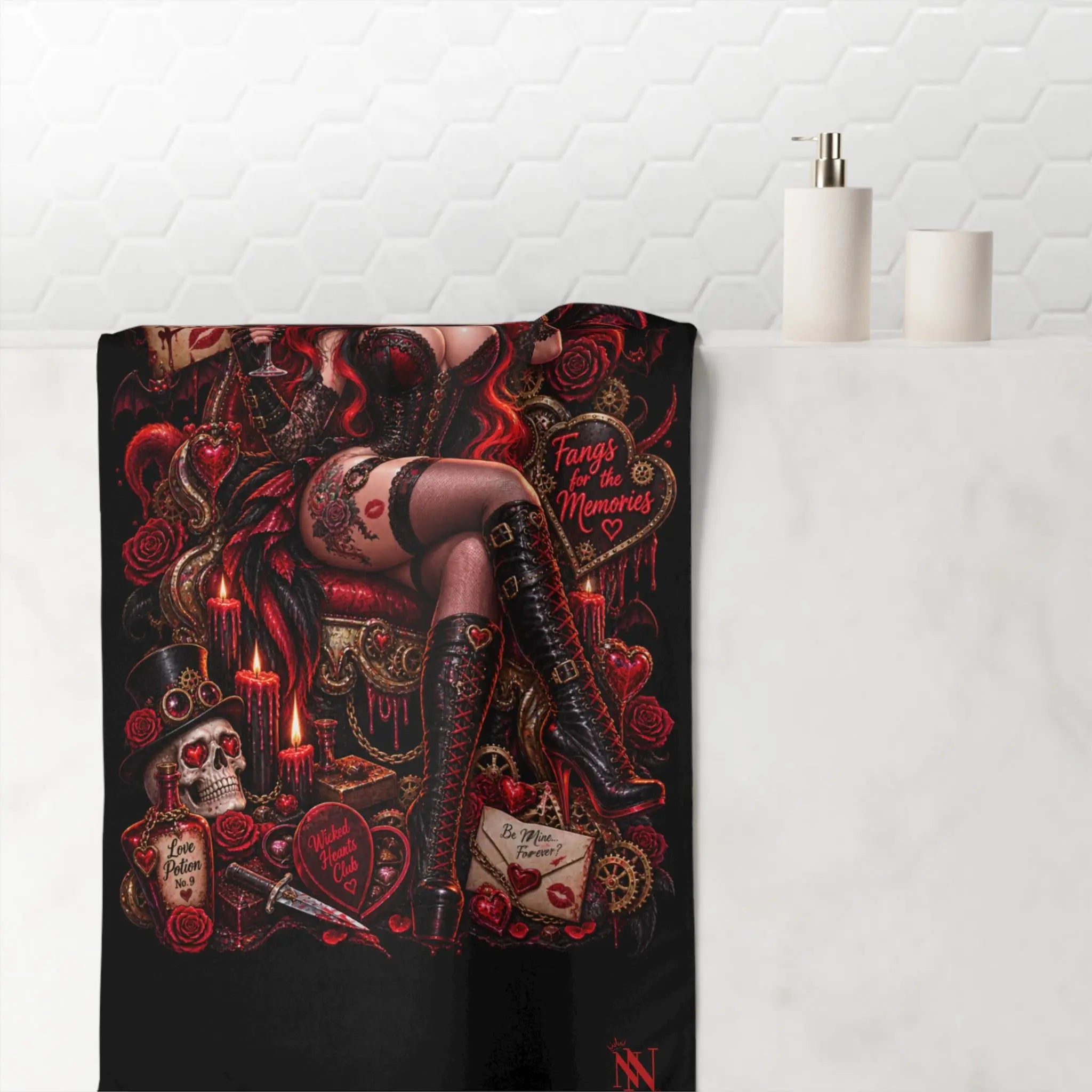 Valentine’s Day Wicked Fantasy XL Sex Towel