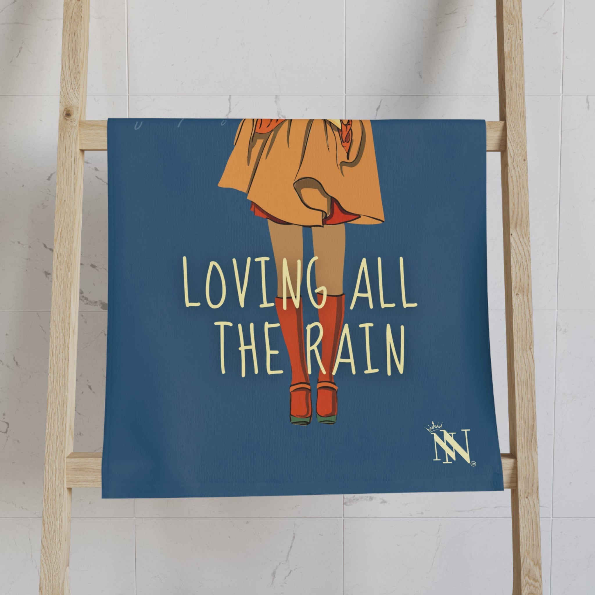 Loving All the Rain | Mix & Match Original Fun-Flirty Lovers’ Towels