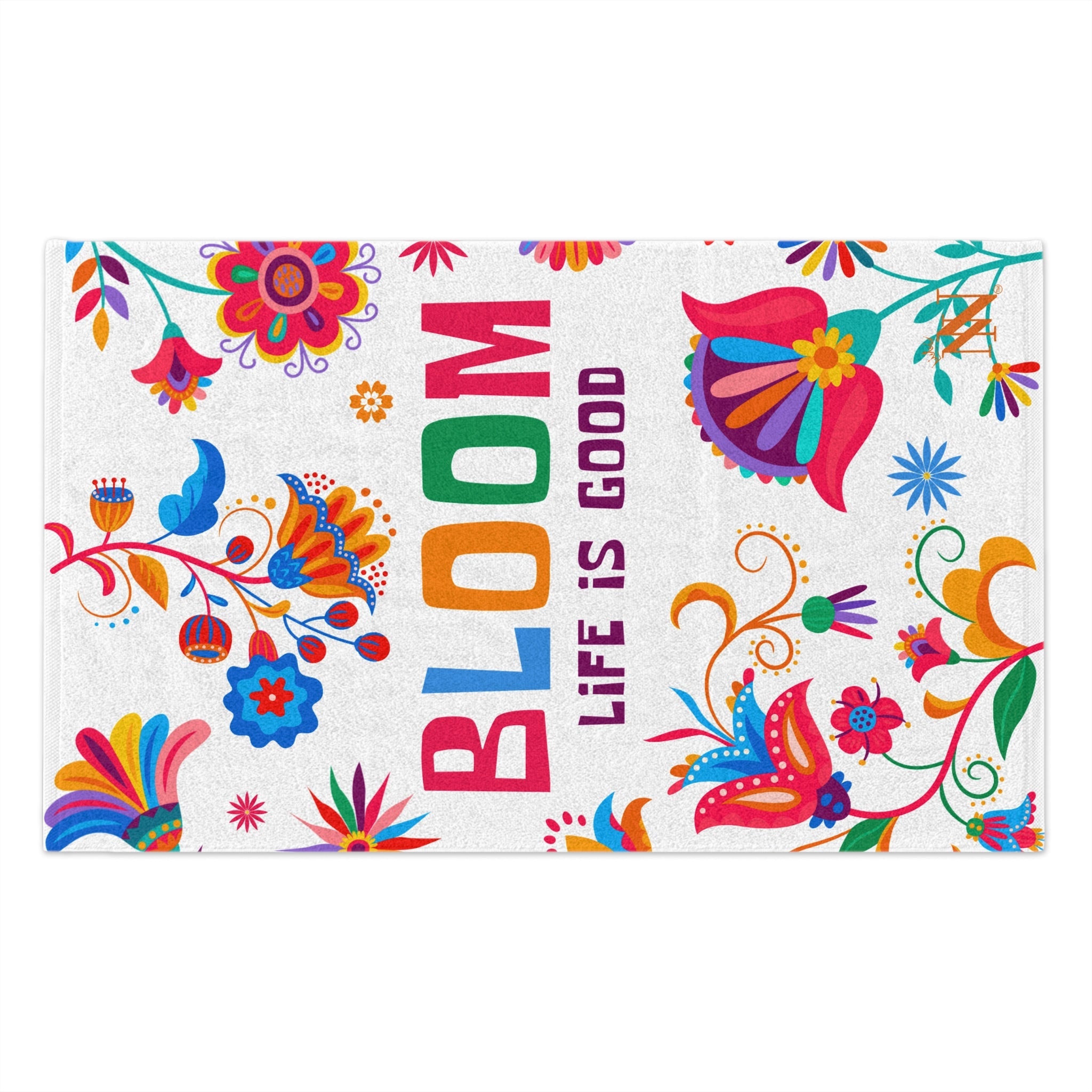 Bloom Life is Good | Mix & Match Soft Fun-Flirty Lovers’ Towels