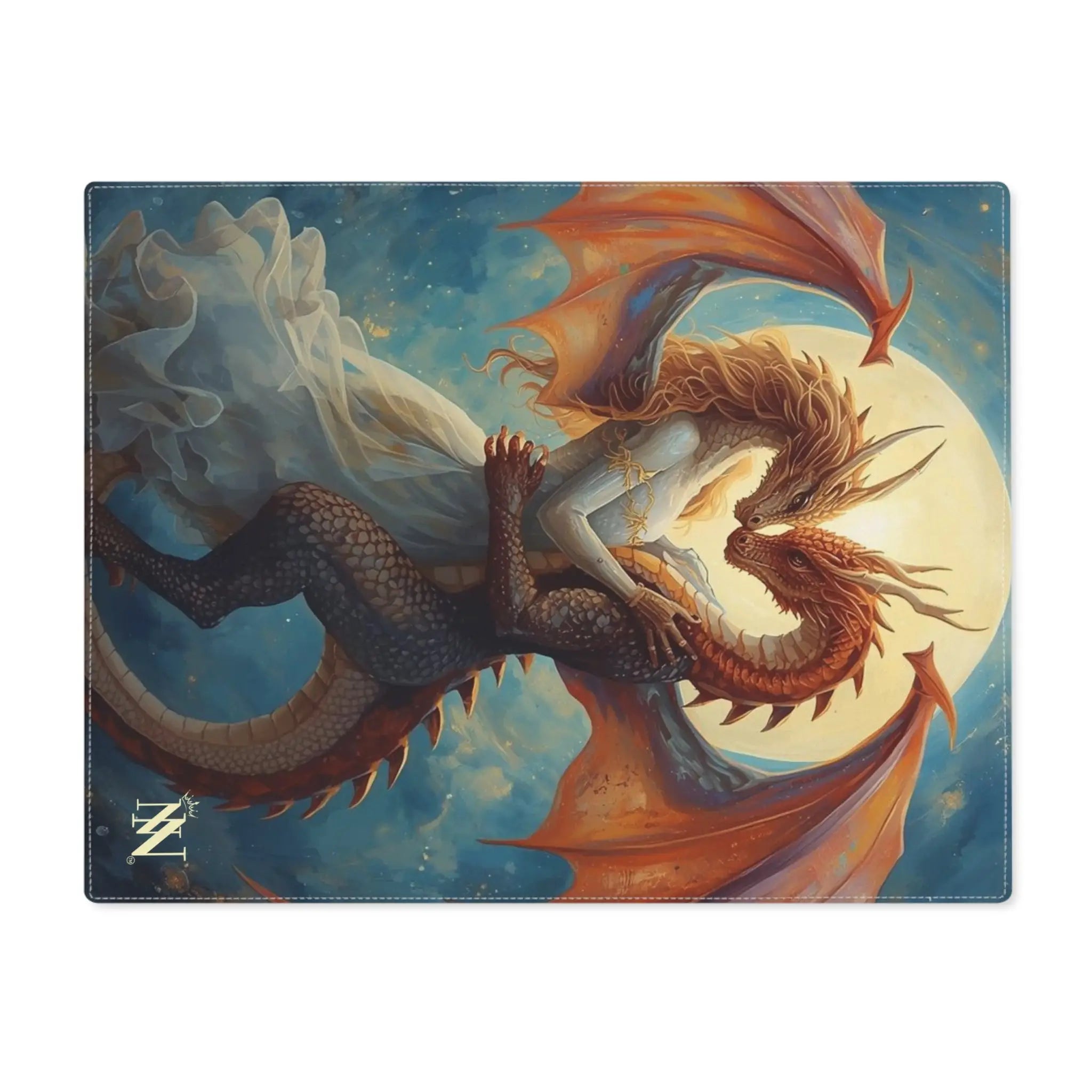 Dragon Wedding Love Graphic | Mix & Match Playful Fun-Flirty Lovers’ Toy Mats