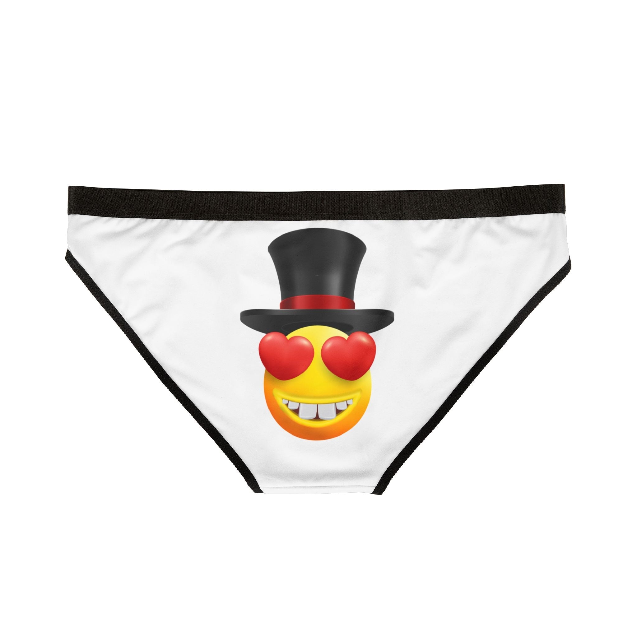 Love in a Top Hat Emoji | Mix & Match Women’s Fun-Flirty Lovers’ Panties