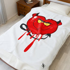 Slippery Little Devil | Mix & Match Soft Fun-Flirty Lovers’ Blankets
