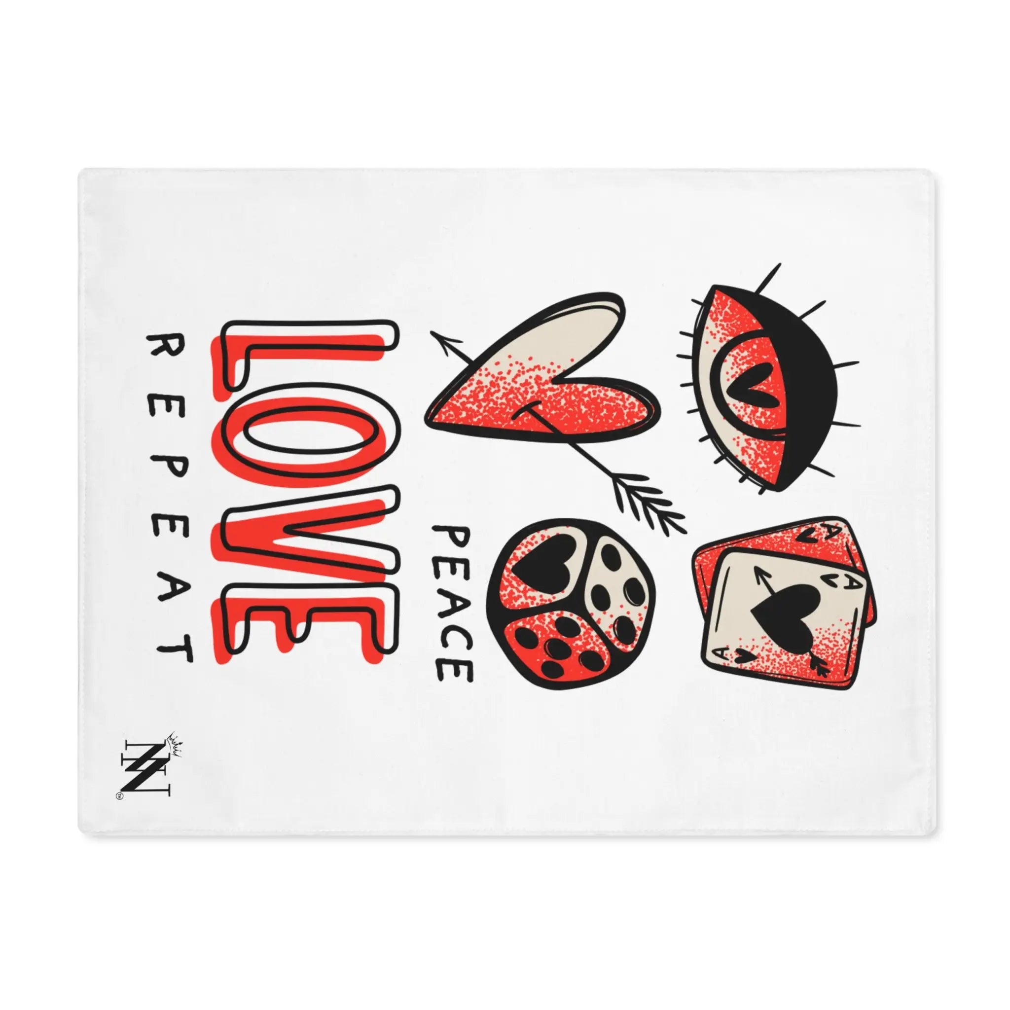 Peace Love Repeat Sex Adult Sex Gifts Toys Mat