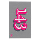 143 Grey | Mix & Match Soft Fun-Flirty Lovers’ Towels