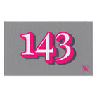 143 Grey | Mix & Match Soft Fun-Flirty Lovers’ Towels