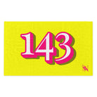 143 Neon Yellow | Mix & Match Soft Fun-Flirty Lovers’ Towels