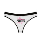 Stay Positive | Mix & Match Women’s Fun-Flirty Lovers’ Thongs