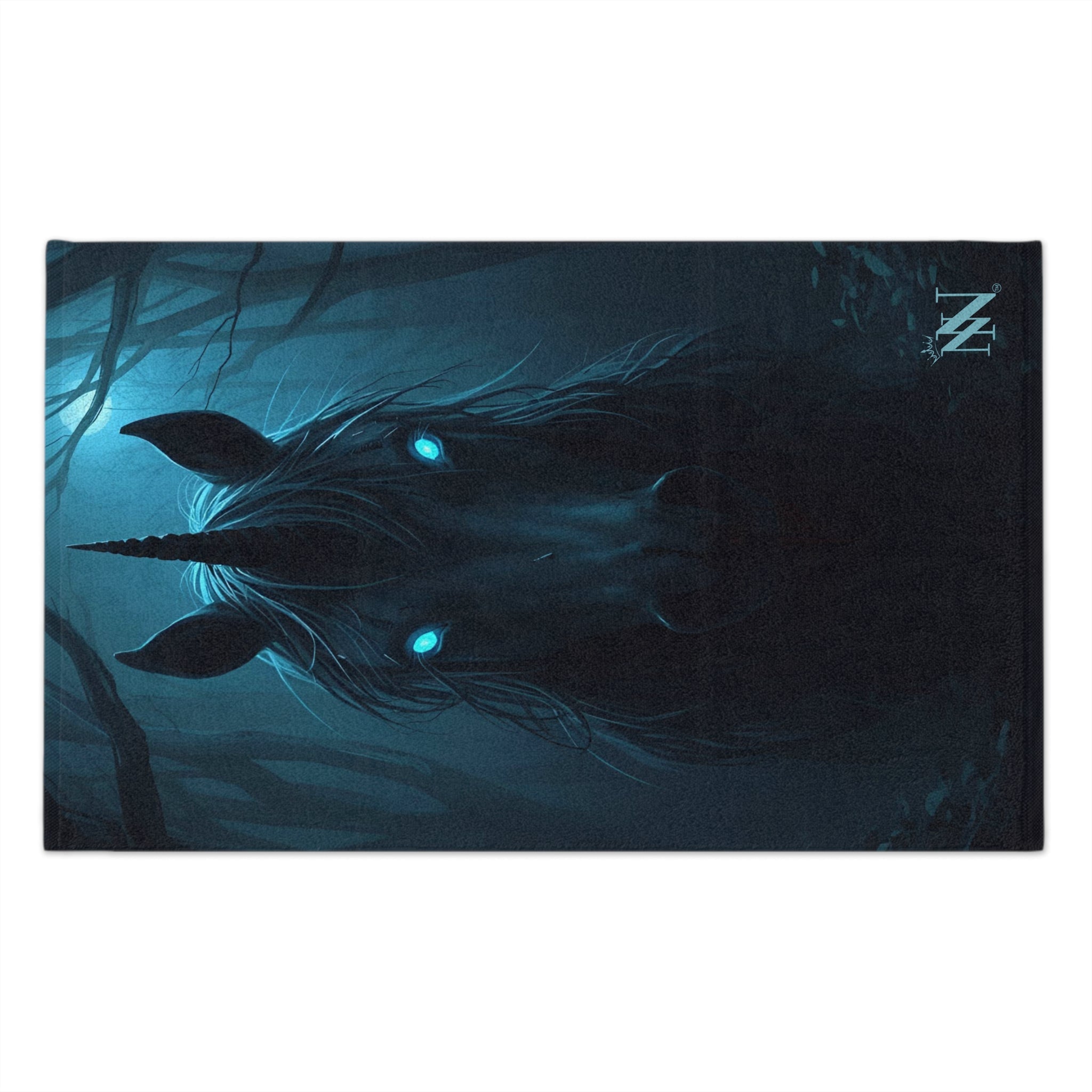 Dark Energy Unicorn Graphic | Mix & Match Soft Fun-Flirty Lovers’ Towels