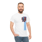 Checked-Mate | Mix & Match Cotton Unisex Fun-Flirty Lovers’ Tees