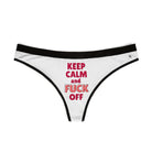 Keep Calm & Fuck Off | Mix & Match Women’s Fun-Flirty Lovers’ Thongs