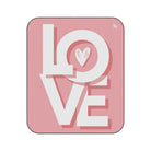 Block Letter Love Heart Sex Blanket